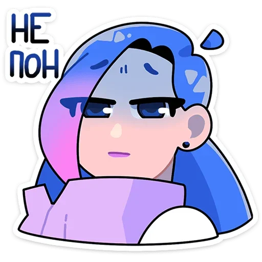 Эмодзи Мия из Другого Дела