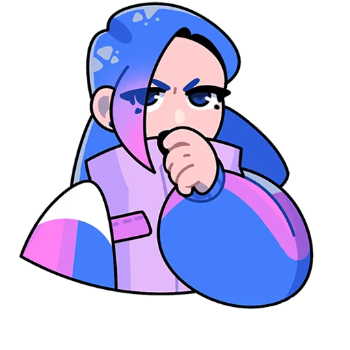 Эмодзи Мия из Другого Дела Без текста