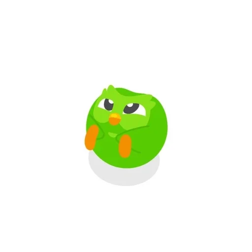 Эмодзи duolingo cute