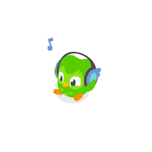 Эмодзи duolingo cute