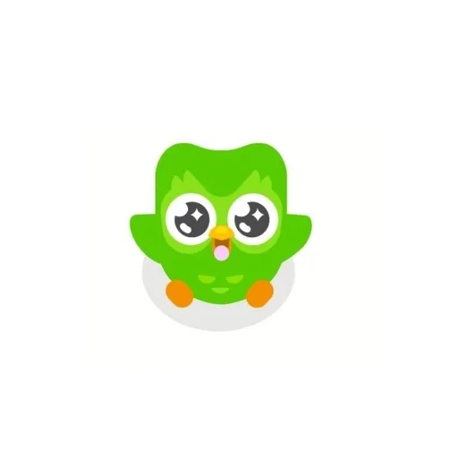 Эмодзи duolingo cute