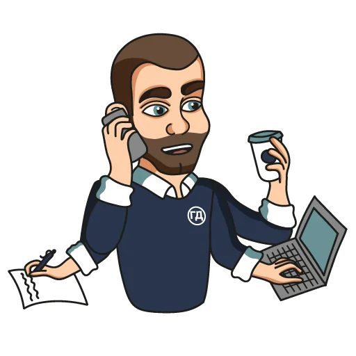 Эмодзи Генеральный Директор