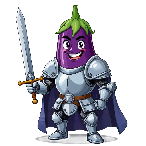 Эмодзи Баклажан