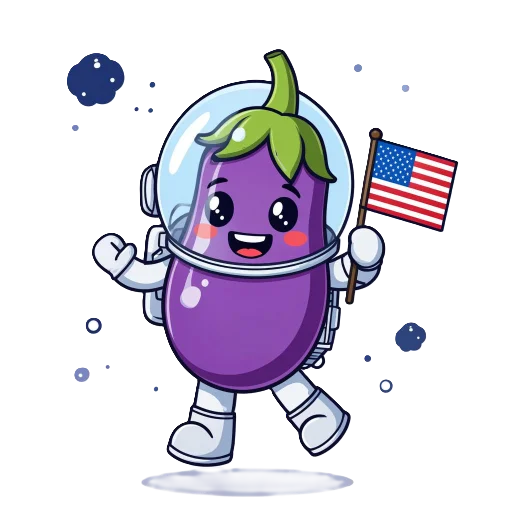 Эмодзи Баклажан