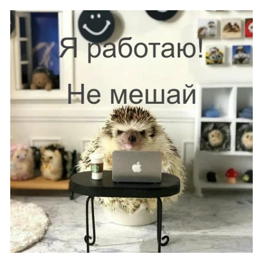 Эмодзи Ежики