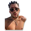 Эмодзи Bad Bunny