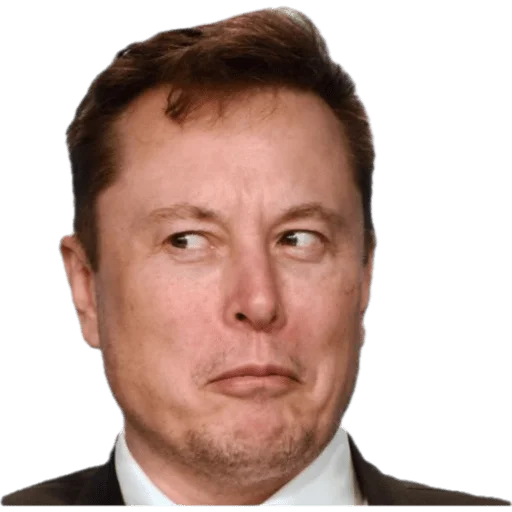 Эмодзи Илон Маск