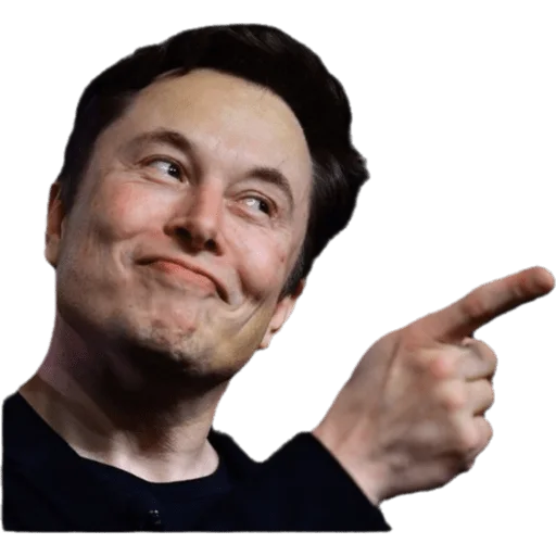 Эмодзи Илон Маск