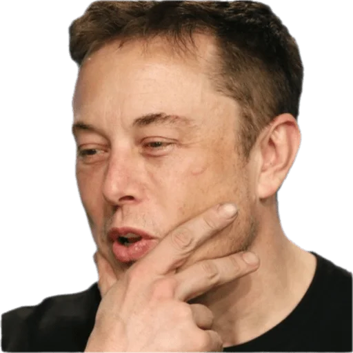 Эмодзи Илон Маск