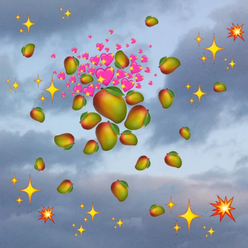 Эмодзи emoji in the sky