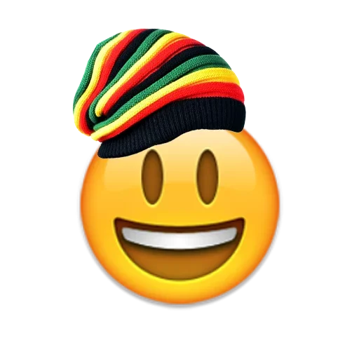 Эмодзи emoji with cute hat
