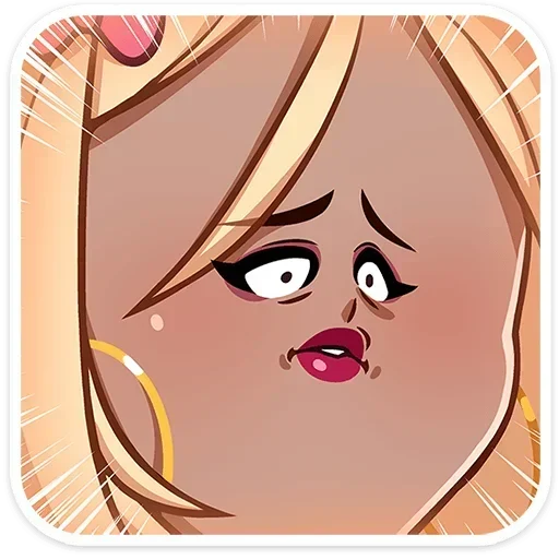 Эмодзи Эцуко без надписей