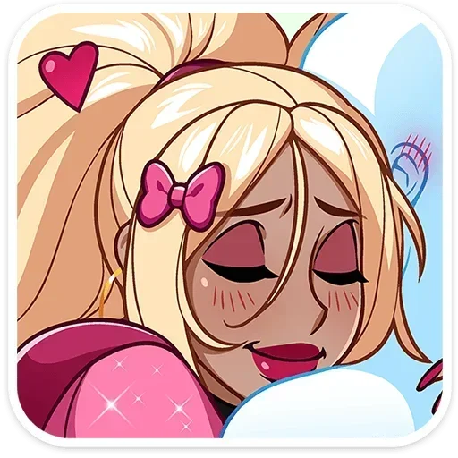 Эмодзи Эцуко без надписей