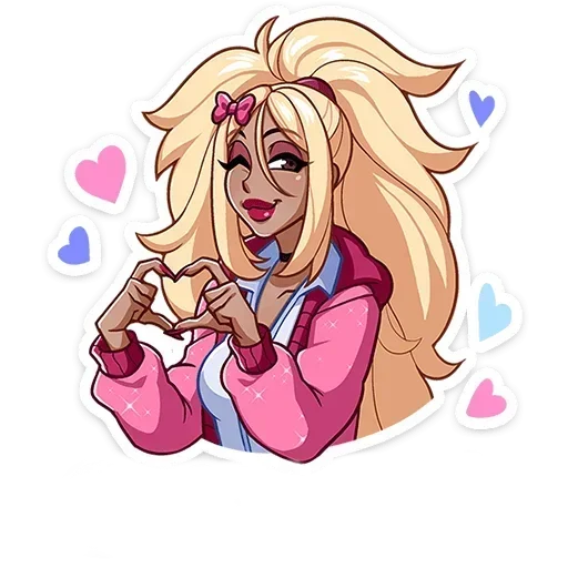 Эмодзи Эцуко без надписей