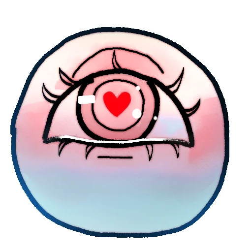 Эмодзи Eye guy