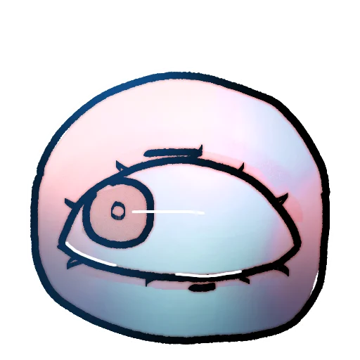 Эмодзи Eye guy 2