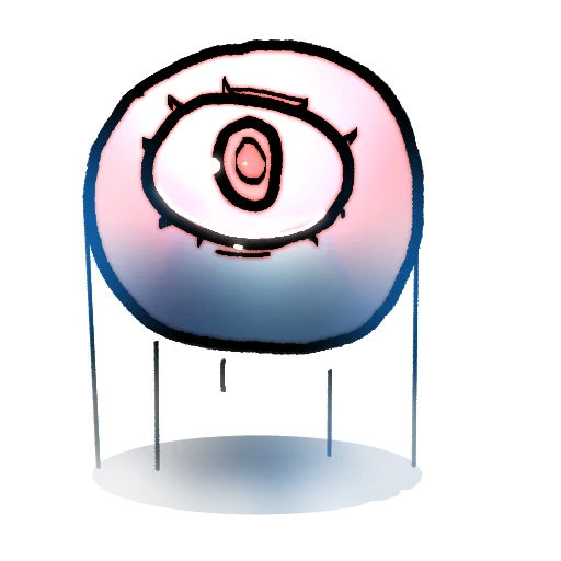 Эмодзи Eye guy 2