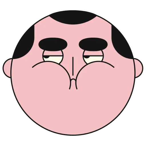 Эмодзи Fat funny guy