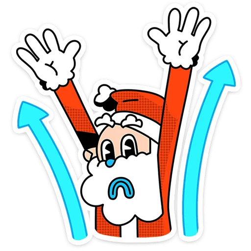 Эмодзи Дед Отмороз