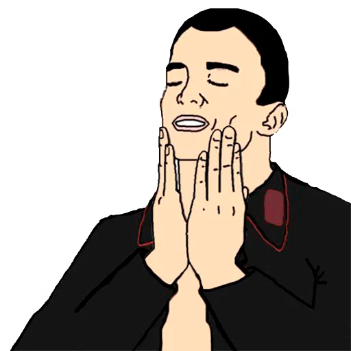Эмодзи feels good man
