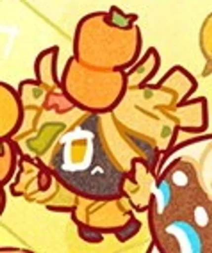 Эмодзи Fettuccine Cookie