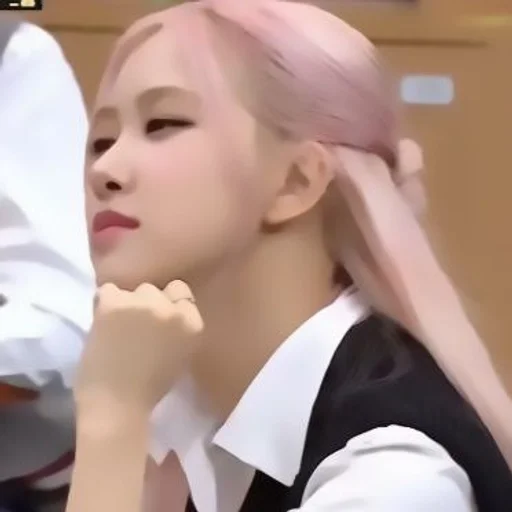 Эмодзи rose blackpink