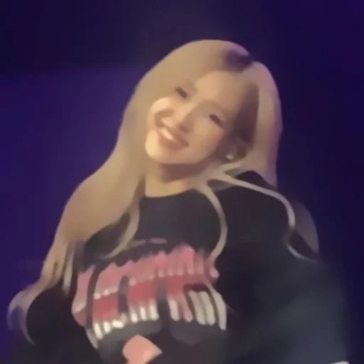 Эмодзи rose blackpink