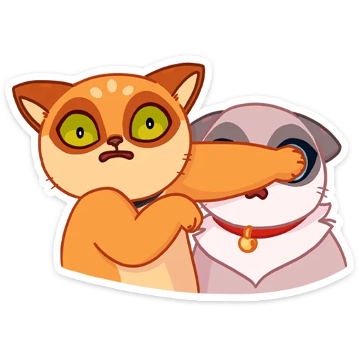 Эмодзи Огонёк и Дымка