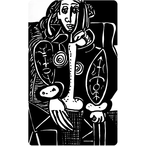 Эмодзи ЧБ / BW
