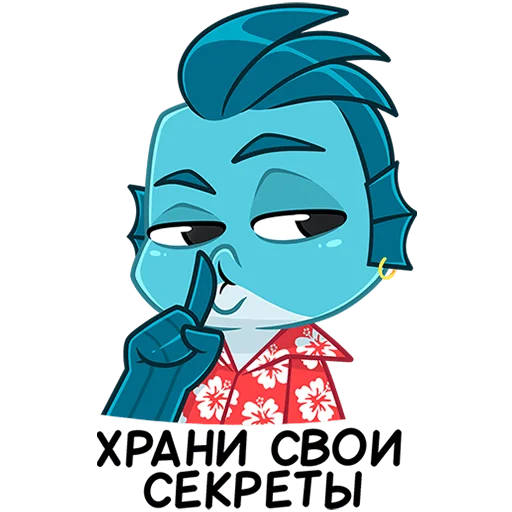 Эмодзи Фиш и Фишка