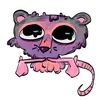 Эмодзи mimi opossum
