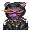Эмодзи mimi opossum