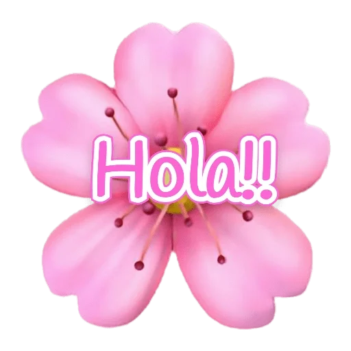 Эмодзи Florcerezo