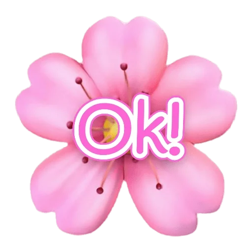 Эмодзи Florcerezo