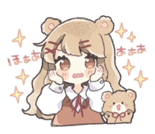 Эмодзи fluffy