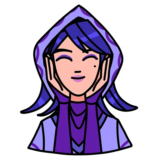 Эмодзи FluxGirl