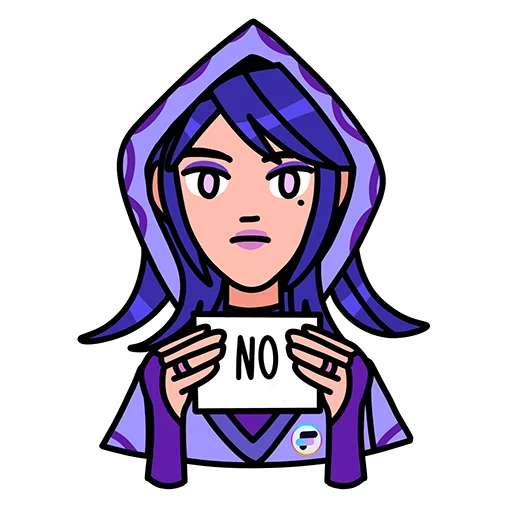 Эмодзи FluxGirl