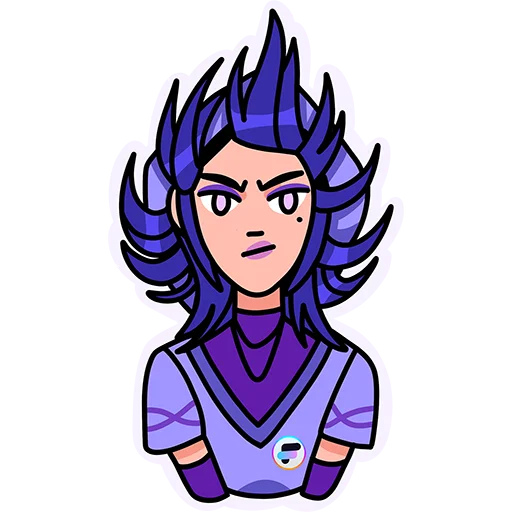 Эмодзи FluxGirl