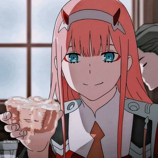 Эмодзи Darling in the Franxx
