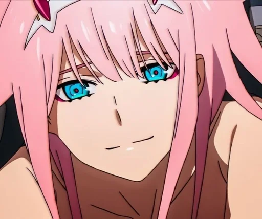 Эмодзи Darling in the Franxx