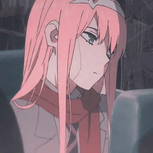 Эмодзи Darling in the Franxx