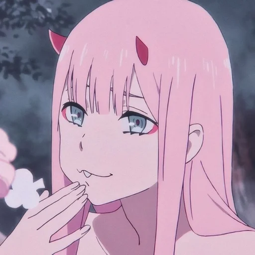 Эмодзи Darling in the Franxx