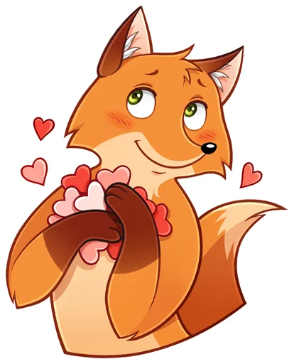 Эмодзи Лисик