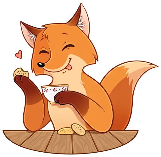 Эмодзи Лисик