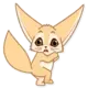 Эмодзи Лисёнок Аск