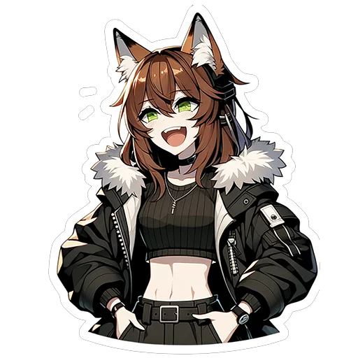 Эмодзи Fox Nika