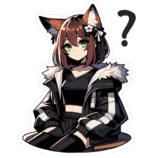 Эмодзи Fox Nika
