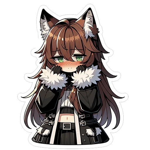 Эмодзи Fox Nika