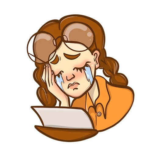 Эмодзи Writer girl