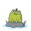 Эмодзи Mr Frog